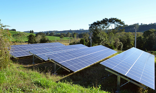 Übersichtsbild von Solar Panelen für die Smart Elektro Referenzseite